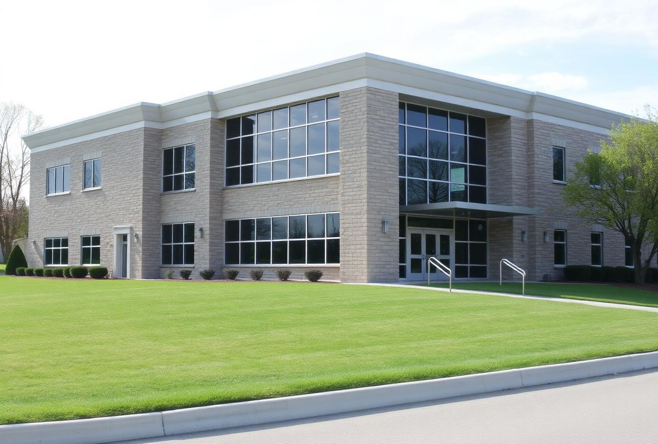 Stow Municipal Court building exterior, Stow, Ohio