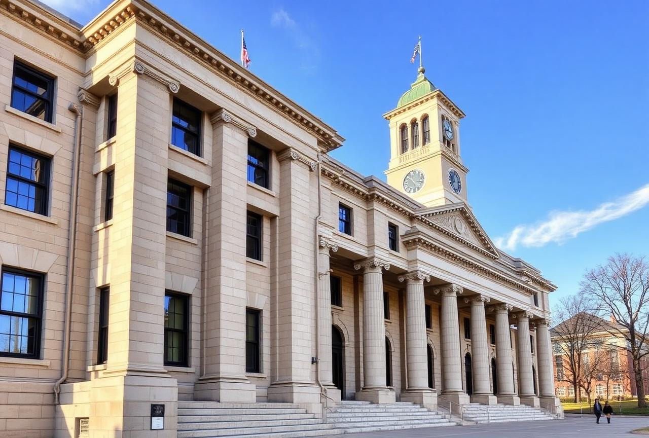 Summit County Courthouse, South High Street, Akron, Ohio